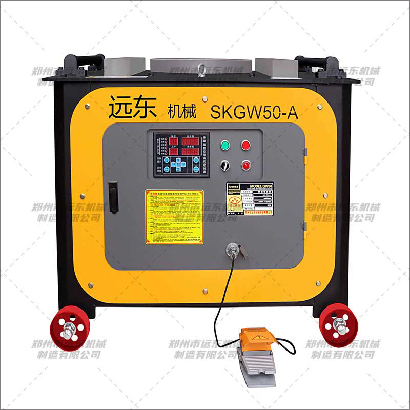 GW50型數控固特鋼筋彎曲機(圖1)